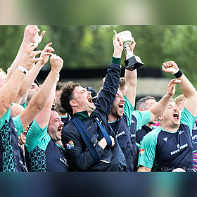 Irish rugby team win LGBTQ+ cup Image
