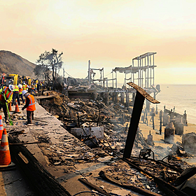 24 people are now dead in the LA wildfires Image