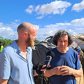 Sean Moncrieff in Somalia: 'It's very distressing' - Stephen Rae Image