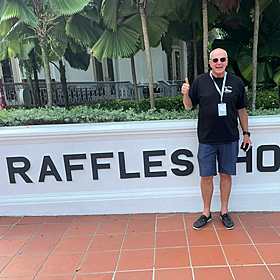 Bobby's report on Raffles Hotel in Singapore Image