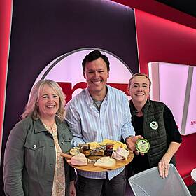 Cheesemaker at Bord Bia Bloom festival Image