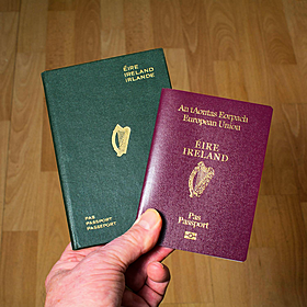 100 years of the Irish passport Image