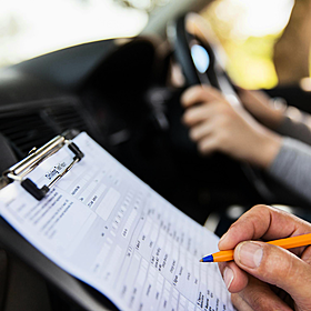 The long waiting lists for the driving tests Image