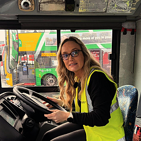 'I surprised myself' - Stephanie Rohan learns to drive a bus Image