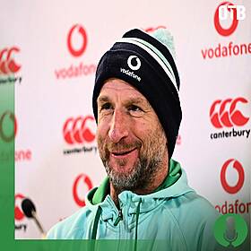 Grand Slam in sight, Johnny Sexton & Johnny Wilkinson comparisons, Mike Catt Image