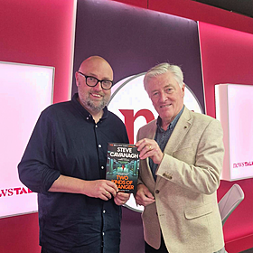 Best-selling author, Steve Cavanagh on this new book! Image