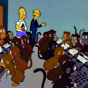 Testing the ‘Infinite Monkey Theorem’ Image