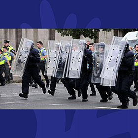 Gardaí maintain presence in Coolock after protests Image