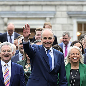 Micheál Martin is Taoiseach again - what now? Image