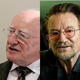 Gift Grub: Bono Showcases His Memoir Image