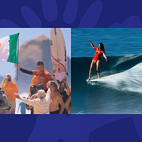 Irish Surfing Stars Gearoid McDaid And Ruby Knox Ride the Waves of Success Image