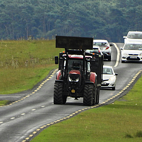 Why is there no practical driving test for tractors? Image