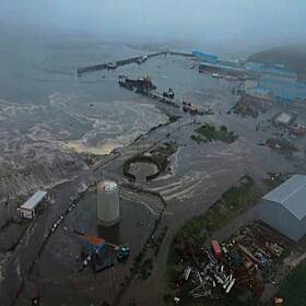 Tsunami fears across the Pacific Image