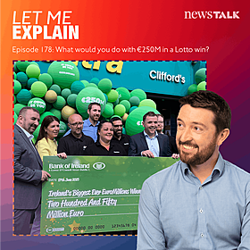 178. What would you do with €250 million in a Lotto win? Image