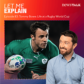 83. Tommy Bowe on life at a Rugby World Cup Image