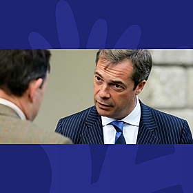 Gift Grub: Nigel Farage Takes On 'I'm A Celebrity' Image