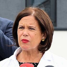 Mary Lou McDonald in Washington Image