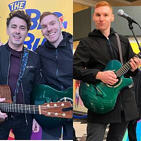 Cathal Minogue Agus Mickey Joe Harte Perform An Irish Classic As Gaeilge Image