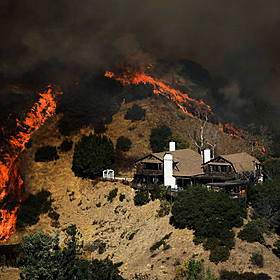 The house that survived LA’s wildfires Image