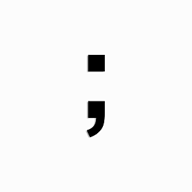 Is the semicolon dying out? Image