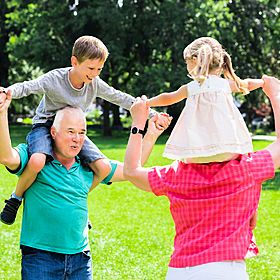 Would you pay your parents to mind your child over summer holidays Image
