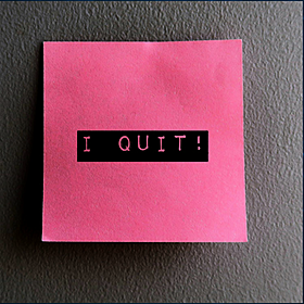When to quit while you are ahead ! Image