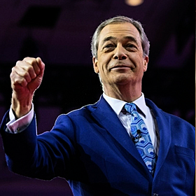 Nigel Farage has launched the Reform manifesto Image