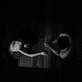 Do couples rarely talk with each other? Image