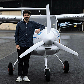 What it’s like flying the UK’s first electric airplane Image