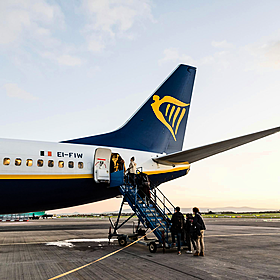 Bank holiday at the airport Image