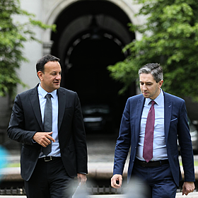 Fergus Finlay: 'I think Simon Harris will be elected unopposed' Image