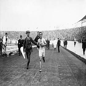 How has Olympian muscle conditioning changed over the years? Image