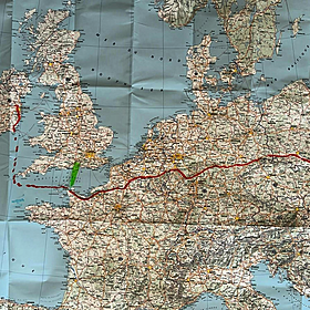 Luba Healy plans her next humanitarian aid trip to Ukraine. Image