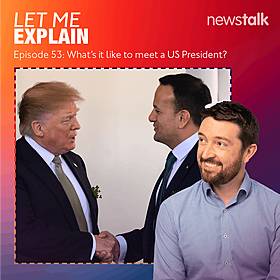 53. What's it like meeting the US President? Image