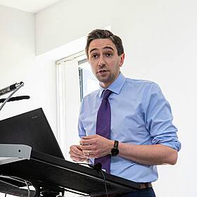 Minister Simon Harris on the student accommodation crisis Image