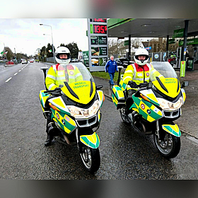Should Blood Bikes be allowed to use bus lanes? Image