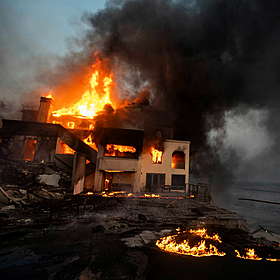 Experiences on the ground of the California wildfires Image