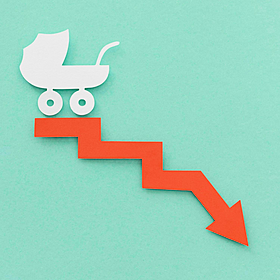 Are lower birth rates a good or a bad thing? Image