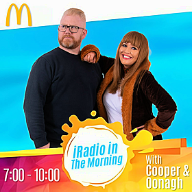 iRadio in the Morning with Cooper & Oonagh Image
