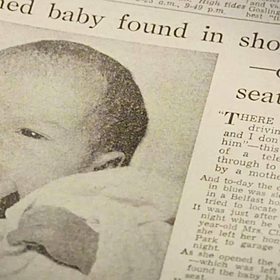 The three babies left at phone boxes around Ireland, reunited after fifty years Image