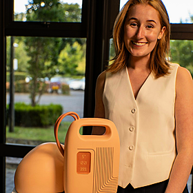 Student Olivia Humphrey has won the James Dyson Award Image