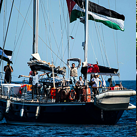 Activists from Madleen are deported from Israel Image