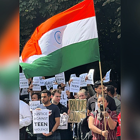 Protest in Tallaght over attacks on Indian community Image