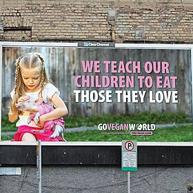 "Parents Ought To Be Ashamed of Themselves Feeding Their Kids Dead Flesh" Image