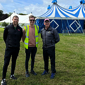 Backstage at the Night and Day Festival Image