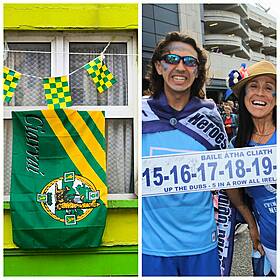 It's Kerry V Dublin in the All Ireland Football Final Image