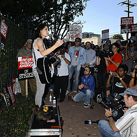 'The leadership did a fantastic job': Writers Guild and studios reach provisional deal Image