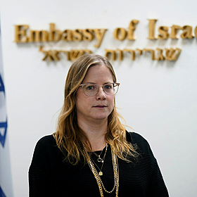 The Israeli Ambassador joins us live in studio Image