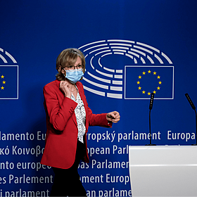 Mairead McGuinness reaction to Russia's partial mobilisation of reserves Image