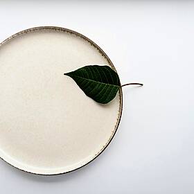 Selling plates for charity Image